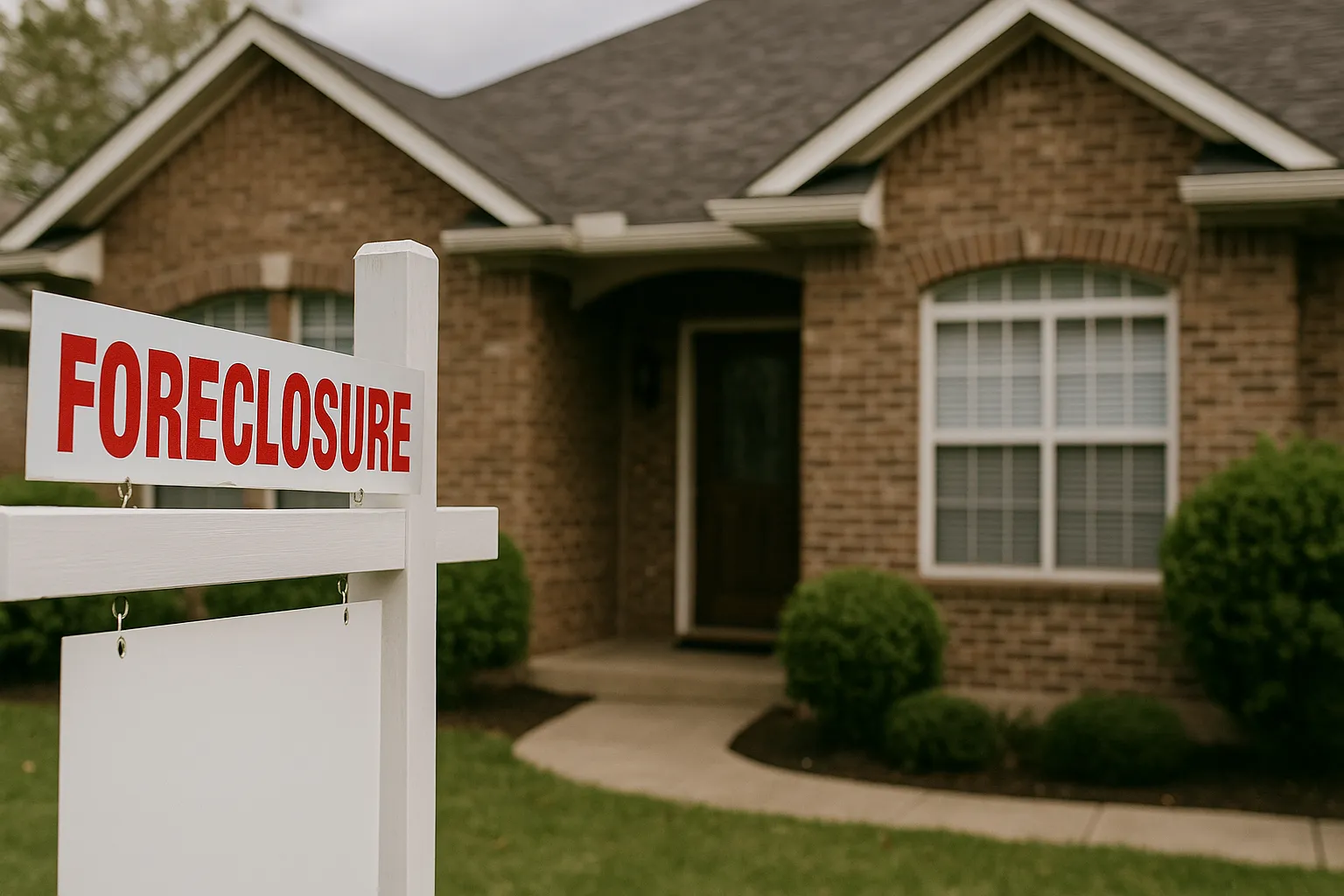Stop foreclosure in Georgia home exterior